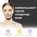 Masques pour le visage hydratants et éclaircissants au collagène et à l&#39;acide hyaluronique de qualité supérieure Soins de la peau